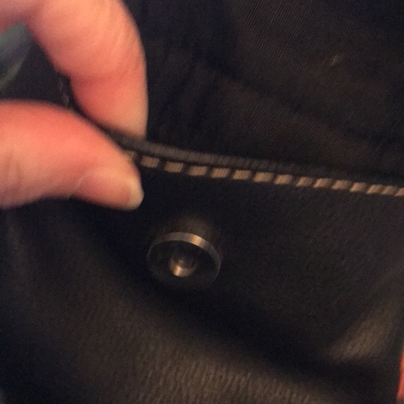 Croft & Barrow Small black tote - Picture 4 of 9